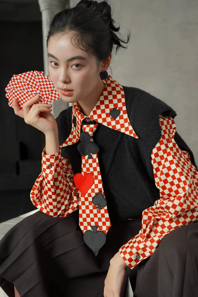 Retro Mode Dark Knit Vest