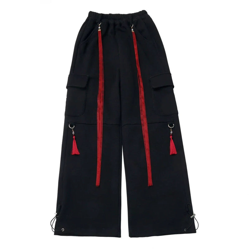 Dark Detachable Fur Jacket + Skirt + Pants