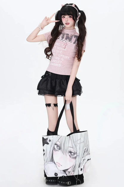 Letter Design Slim Top