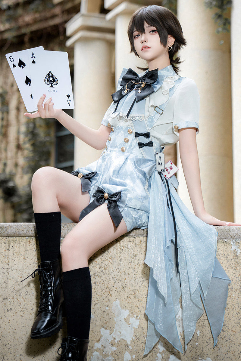 [pre-order] Alice Prince Lolita Shirt + Shorts + Belt