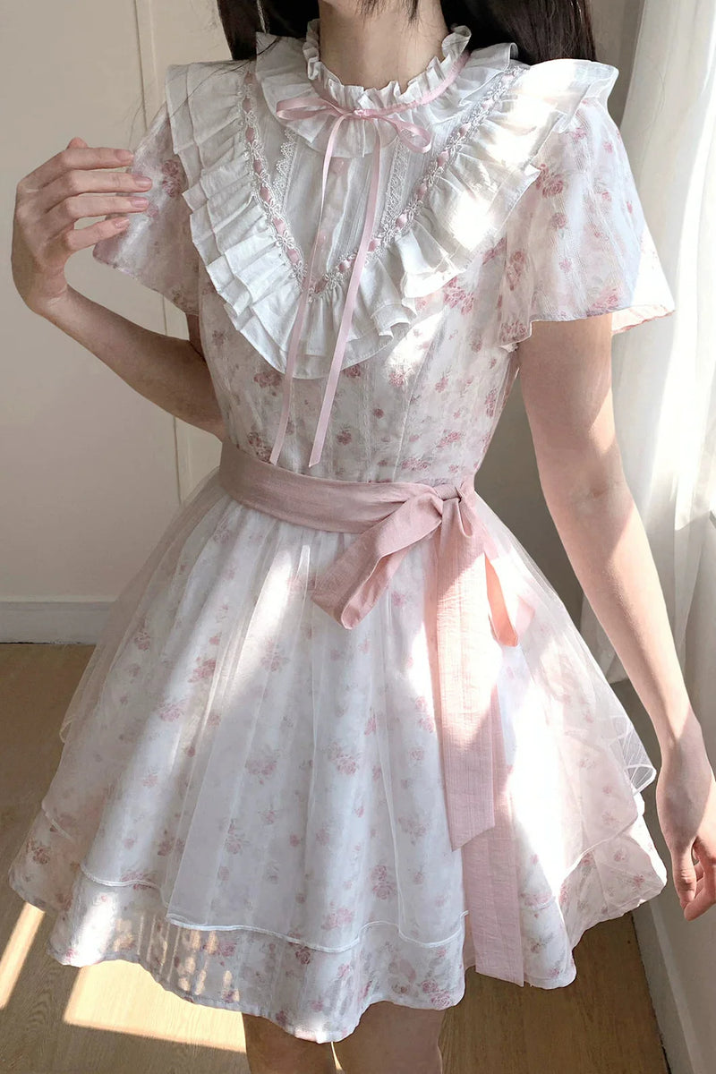 Misty Lace Dress