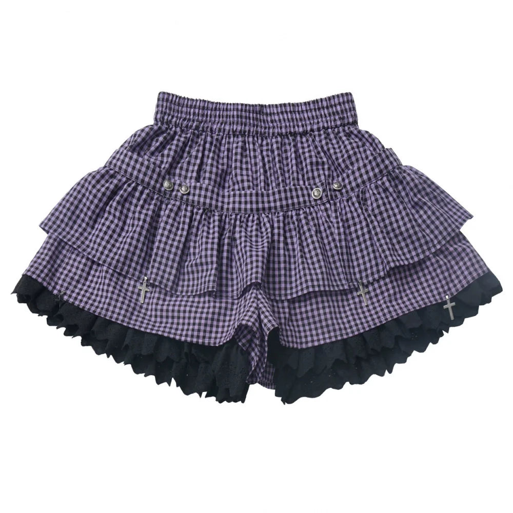 Academy Purple Hooded Sweatshirt + Tops + Skirt + Pants + Leg Cover