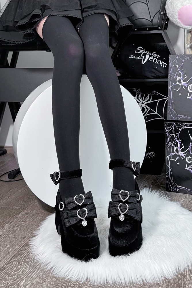 Heart Love Mary Jane Shoes