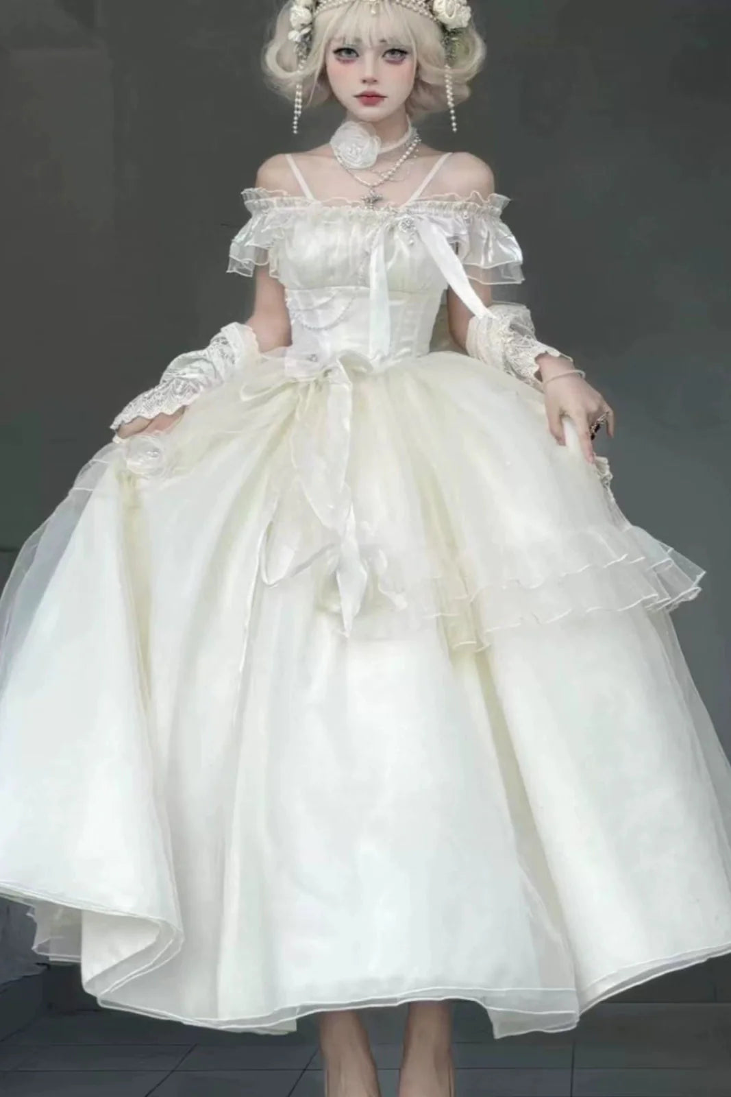 Apricot Sunset Lolita Princess Dress