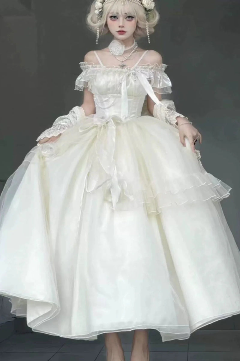 Apricot Sunset Lolita Princess Dress