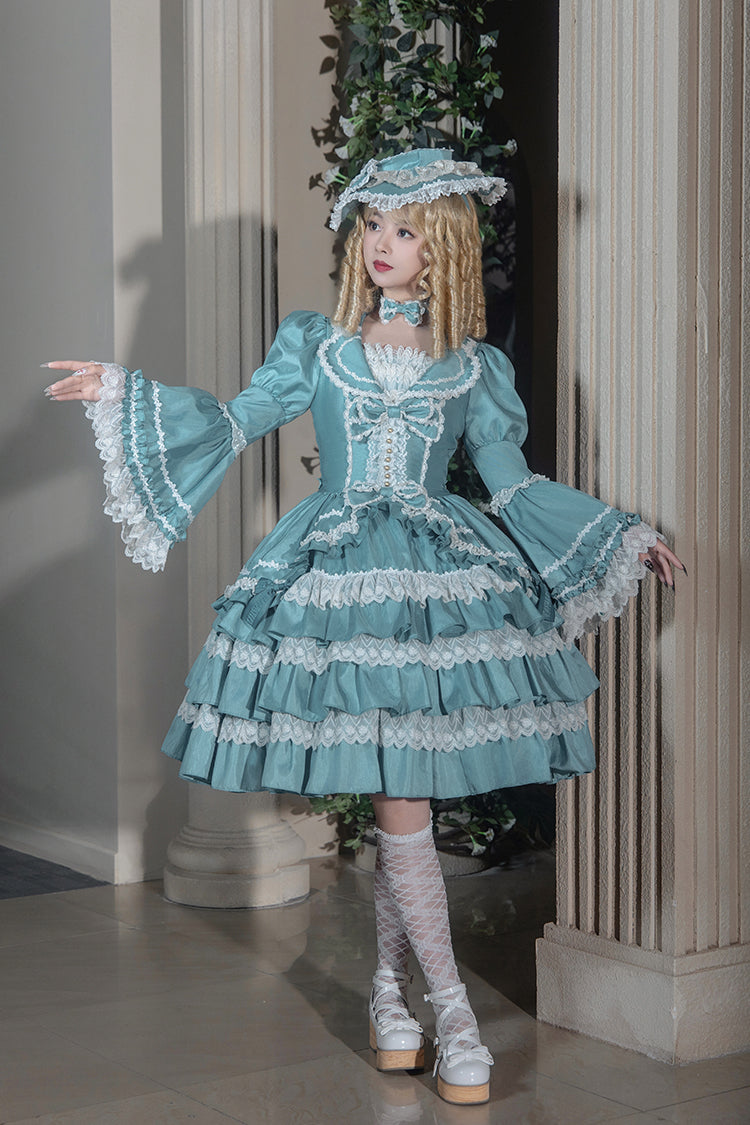 [order Deadline: January 19] Eternal French Doll Princess Sleeve Dress + Hat
