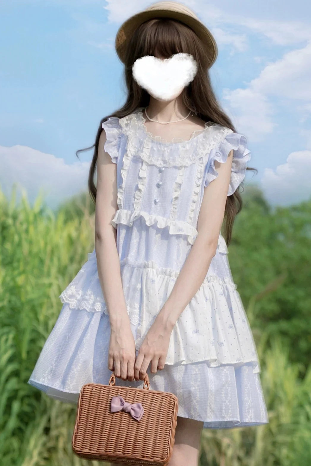 Fly Sleeve Baby Doll Dress