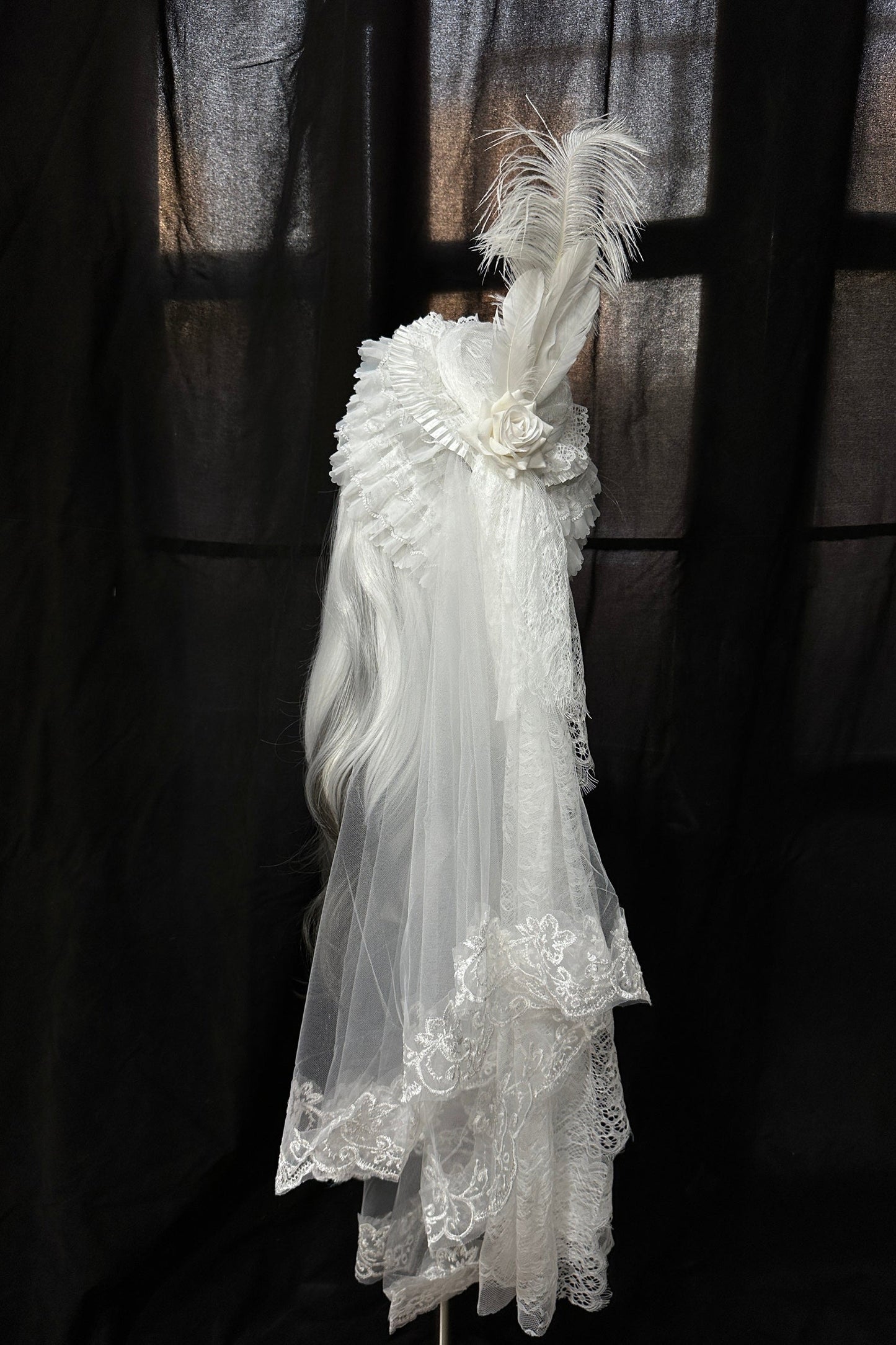Swan Lace Hat