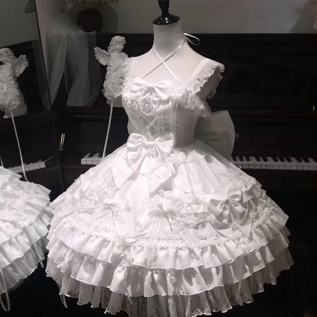 [pre-order] Magical Girl Tiered Dress + Full Set + Headdress
