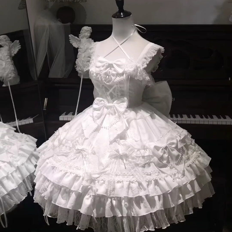 [pre-order] Magical Girl Tiered Dress + Full Set + Headdress