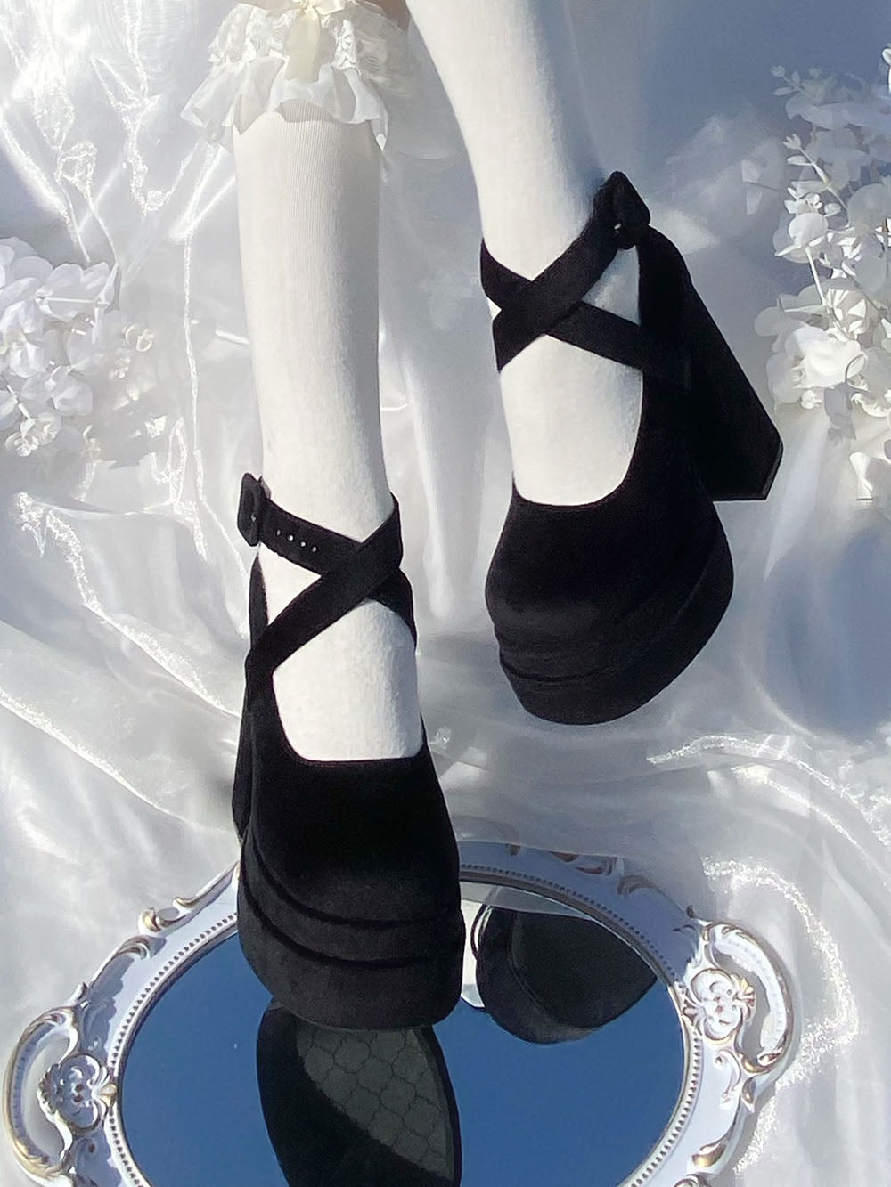 Lilian Bear Panda Original Platform High Heels