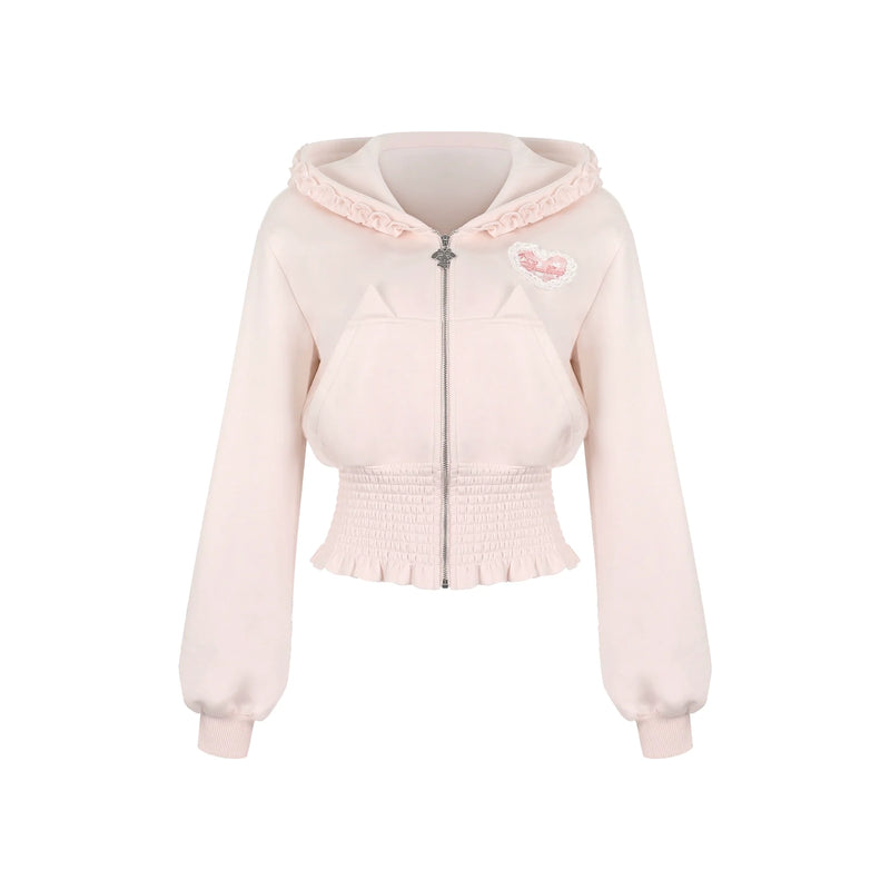 Sugar Water Cat Hoodie + Tiered Skirt