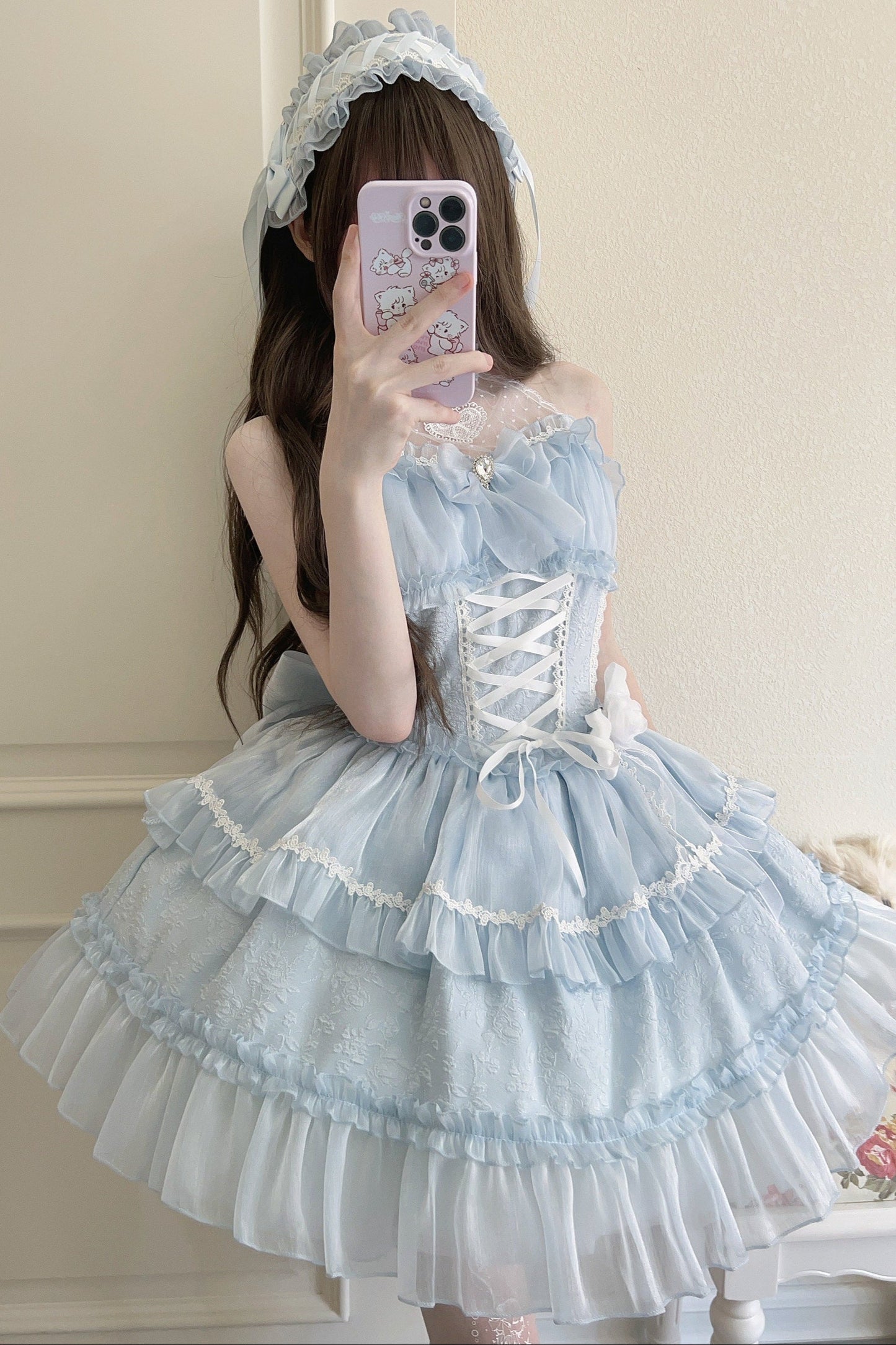 Halter Neck Sleeveless Sugar Lolita Dress