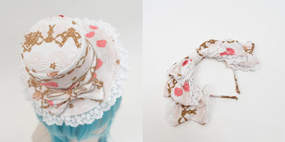 [pre-order Deadline: April 26] Retro Romance Sweet Lolita Ribbon Cake Print Series Accessories