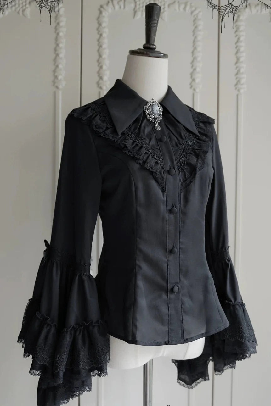 Moon River Gothic Skirt + Cape + Top + Bow