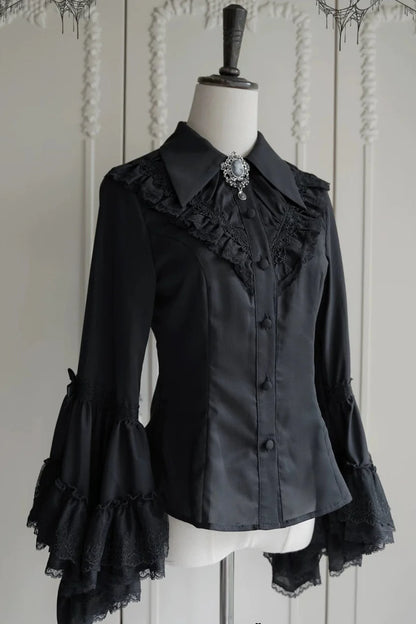 Moon River Gothic Skirt + Cape + Top + Bow