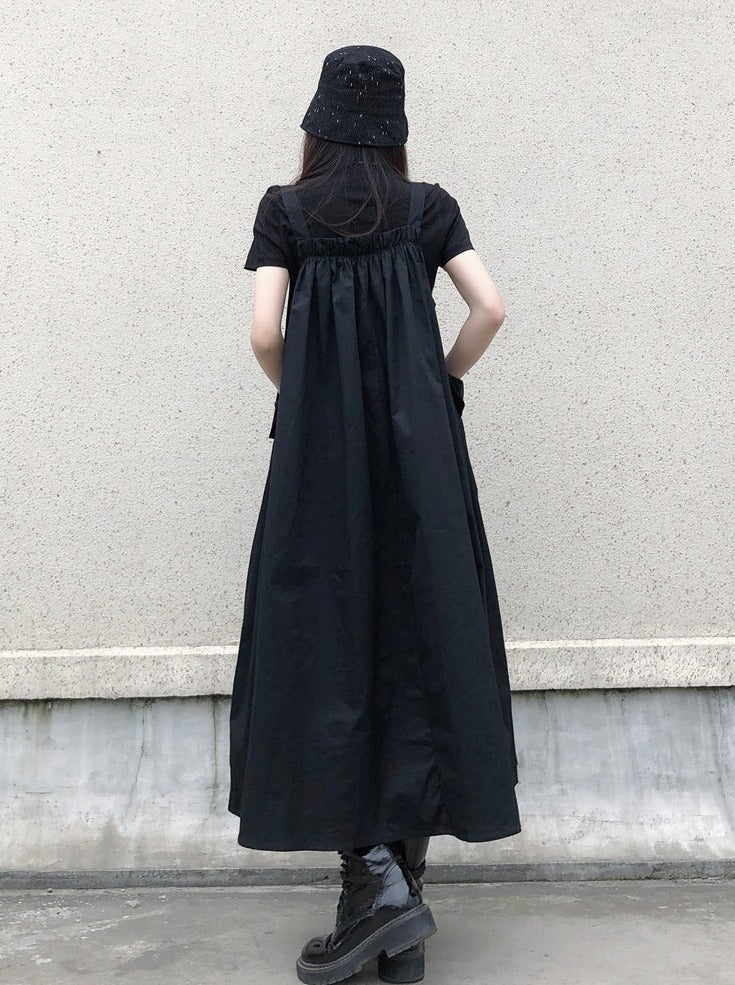 Loose Strap Mode Skirt
