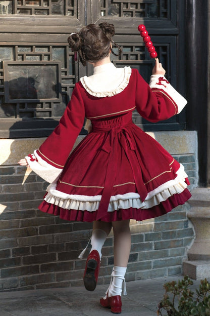 New Year Chinese-style Lolita Dress Set