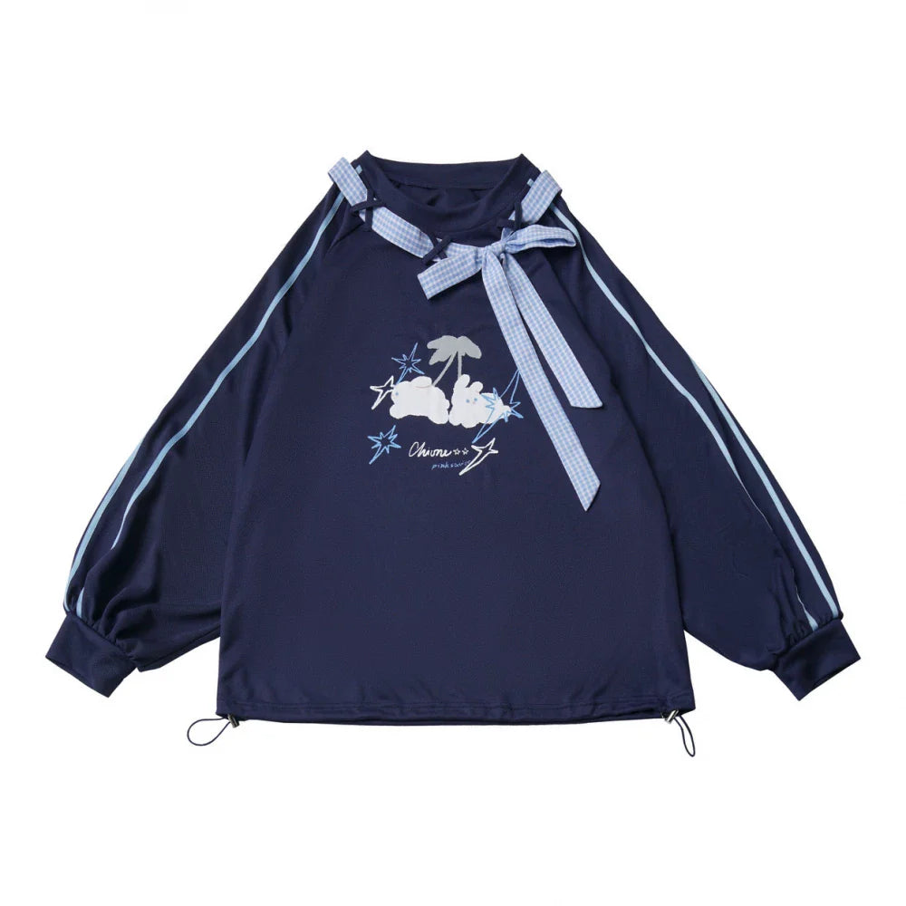 Star Flag Top + Pants + Skirt