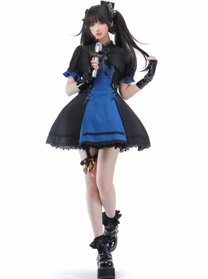 Dark Idol Skirt + Short Jacket