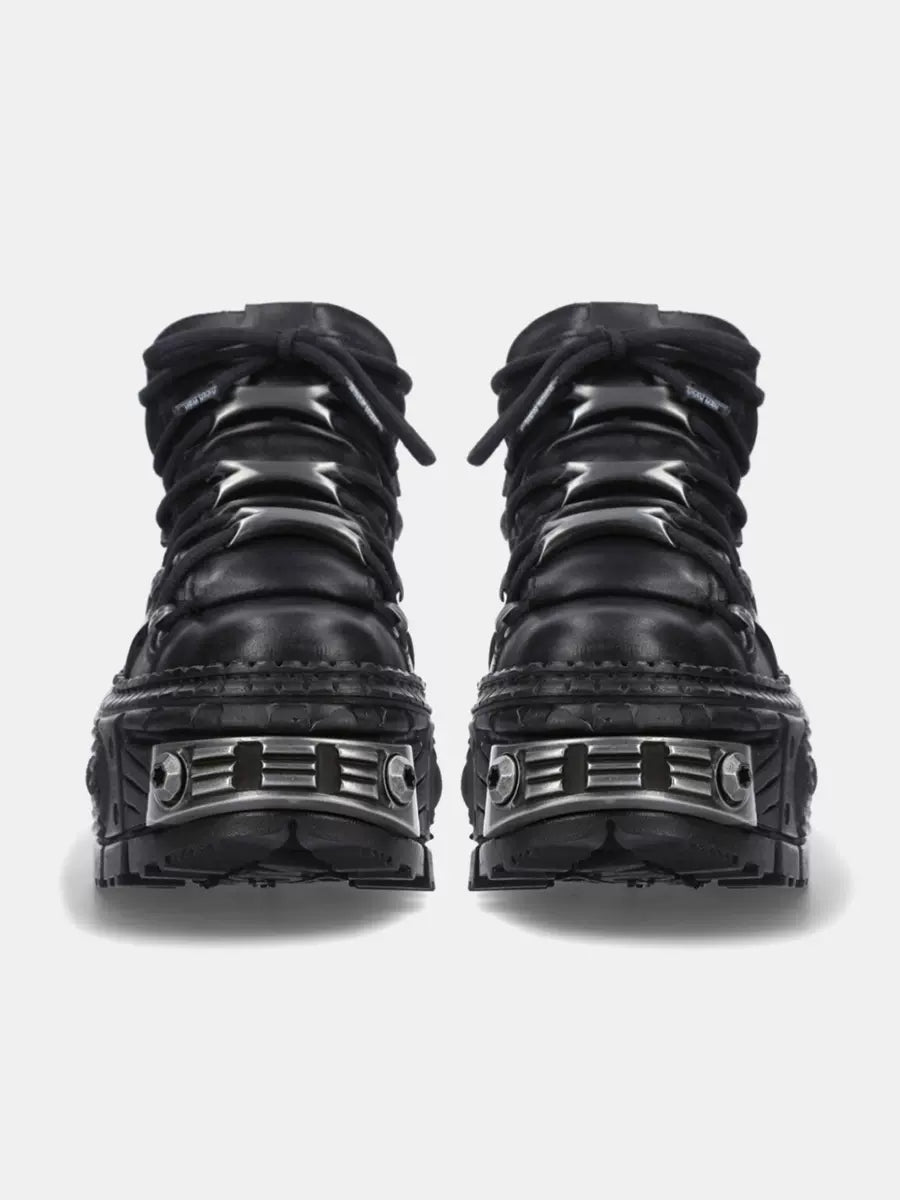 Retro Punk Rock Style Platform Shoes