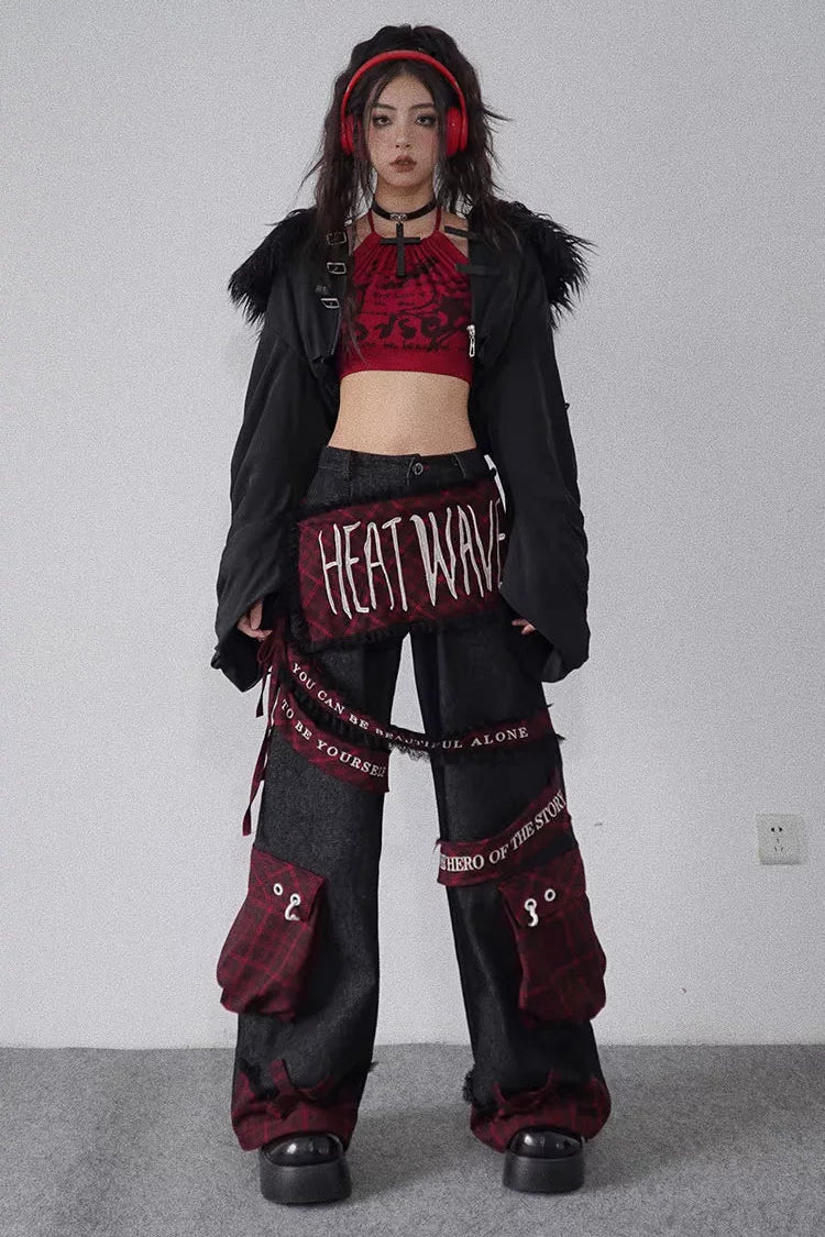 Punk Dark Rock Vest Top