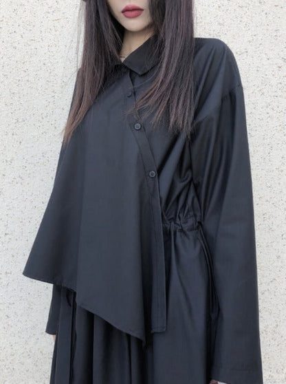 Black Dress Niche Design Regular Skirt