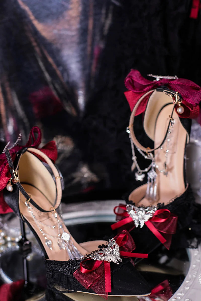 Dark Wedding High Heel