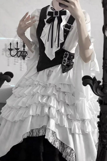 Irregular Gothic Steampunk Vest