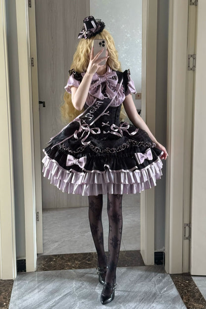 [order Deadline: May 12] Black Purple Lolita Idol Series Accessories