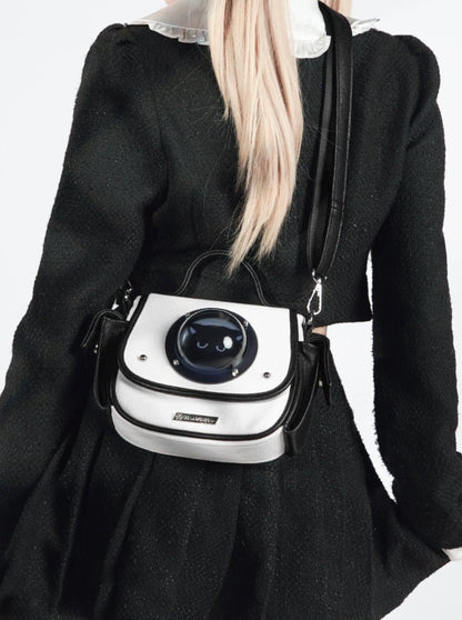 Girly Style One Shoulder Messenger Cat Bag