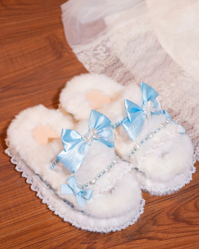 Multi-color Platform Slippers