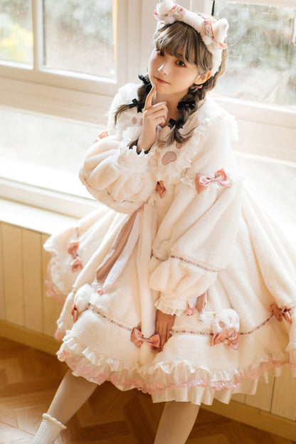 Snow Cat Lolita Dress