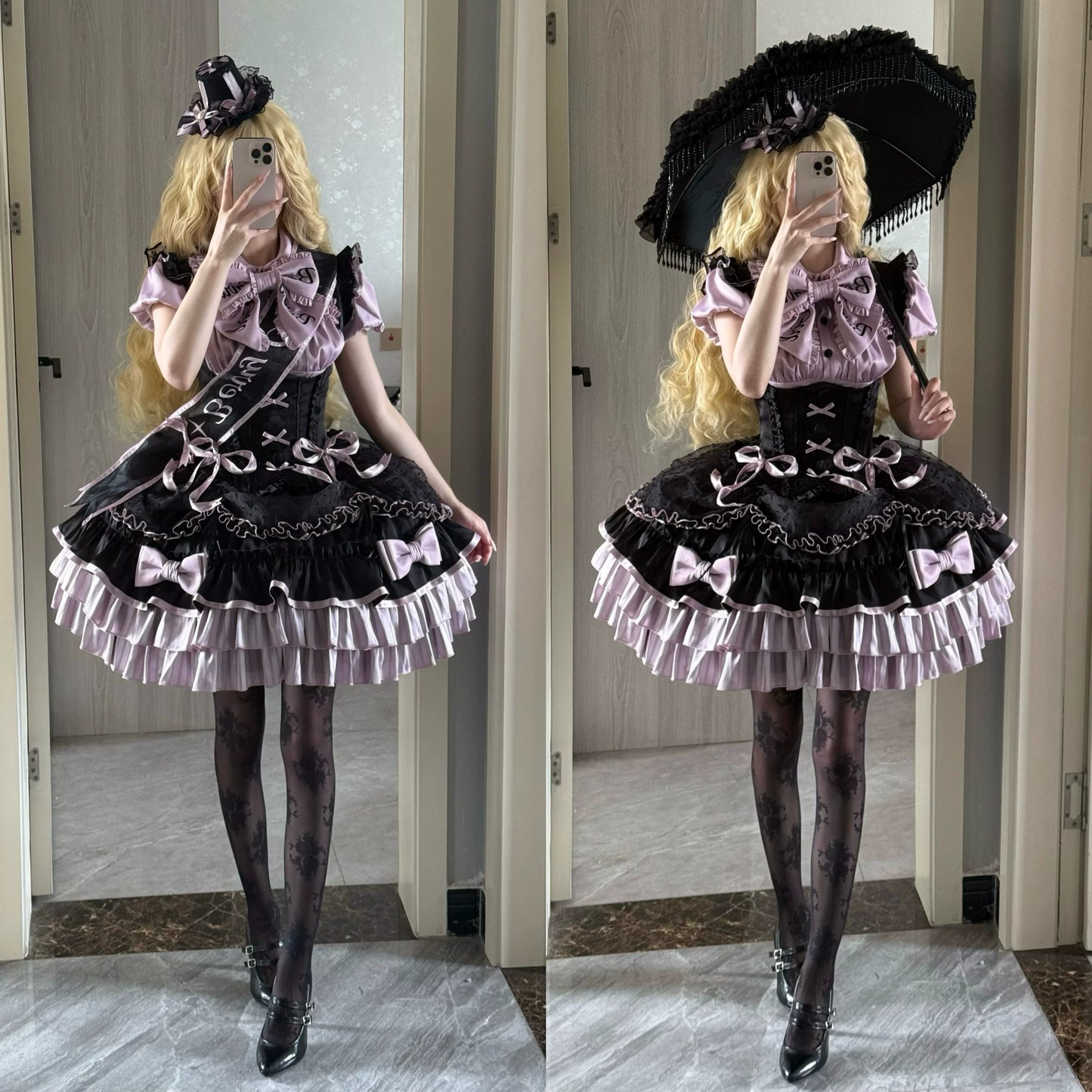 [order Deadline: May 12] Black Purple Lolita Idol Series Accessories