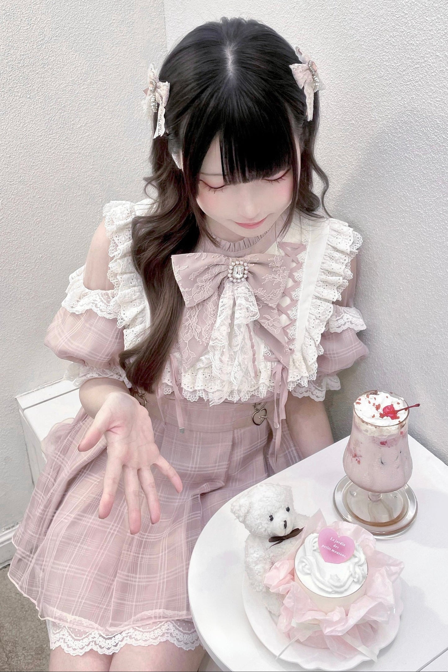 [pre-order] Sweet Plaid Sweet Girly Dress