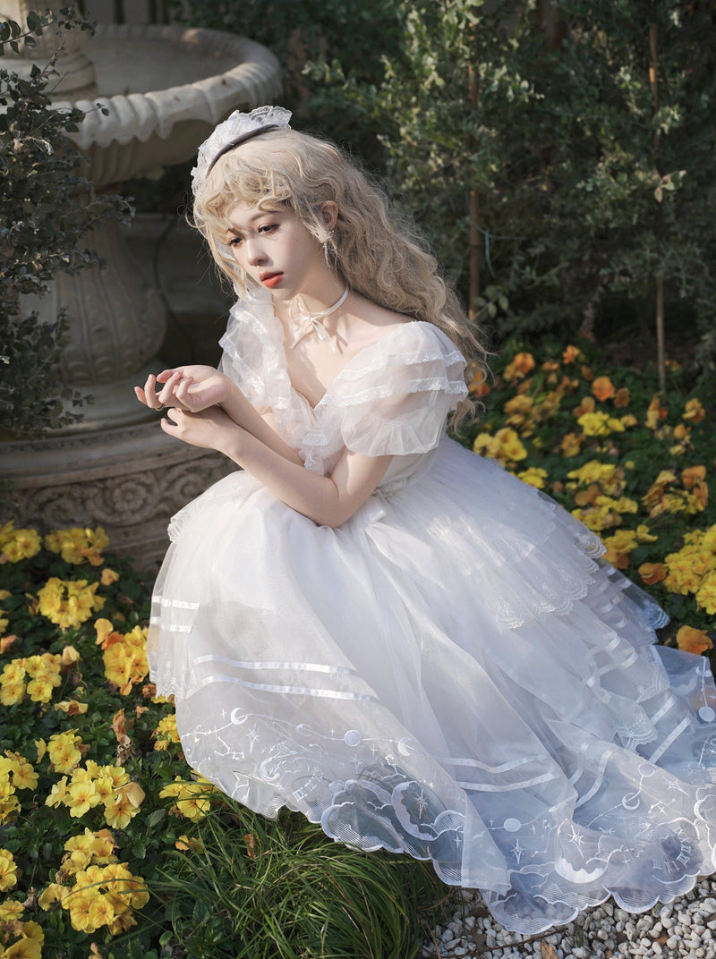 Summer Tiered Lolita Dress + Lolita Jumper Skirt