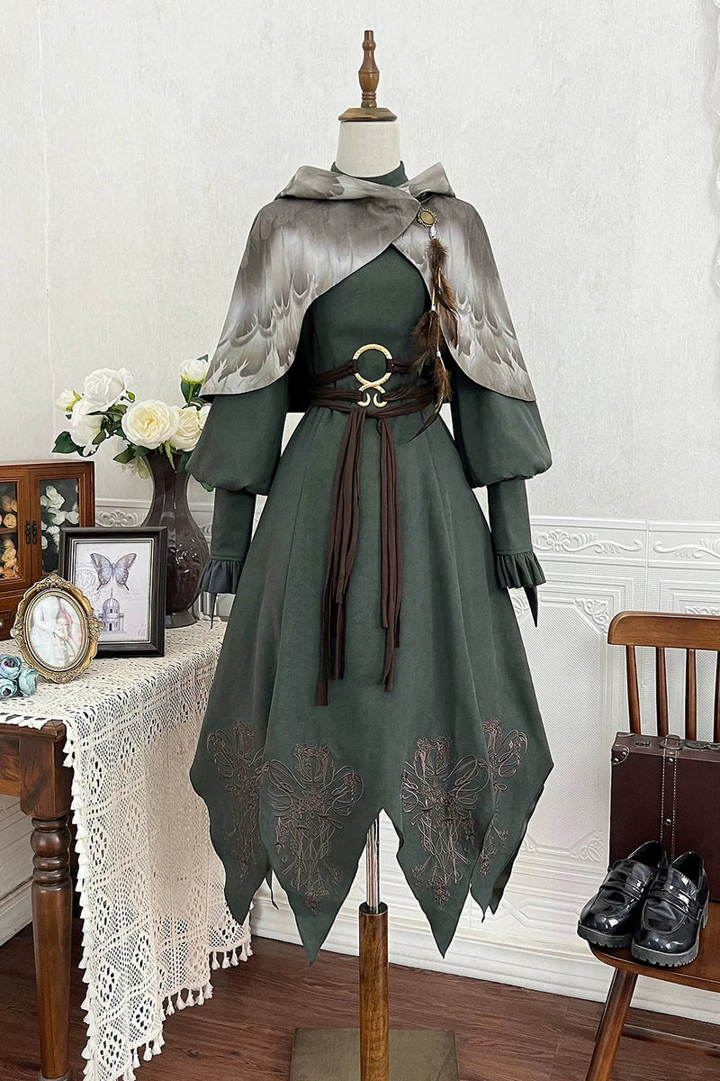 Dark Journey Dress + Cloak