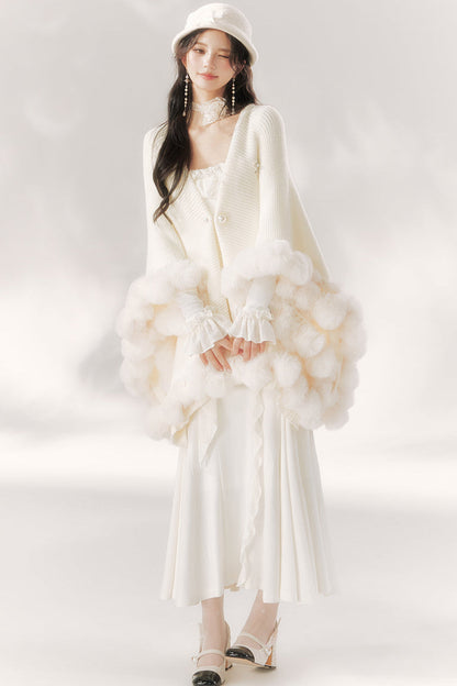 Open-neck Fishtail Dress