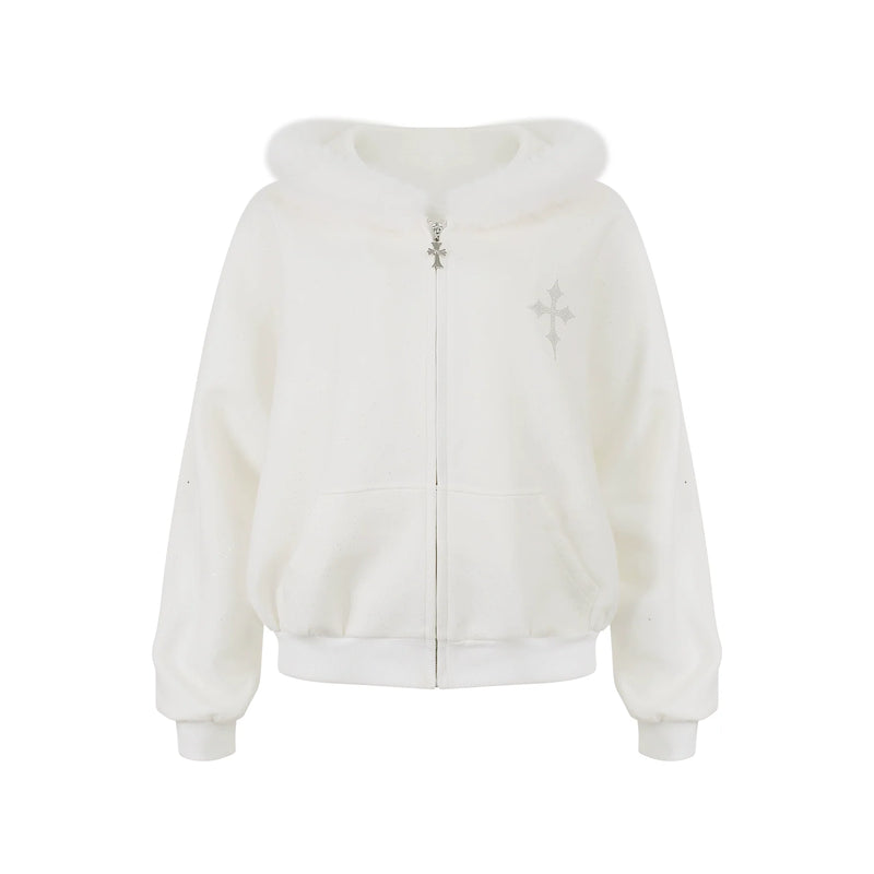 Galaxy Angel Hooded Coat + Shiny Pants