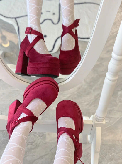Lilian Bear Panda Original Platform High Heels