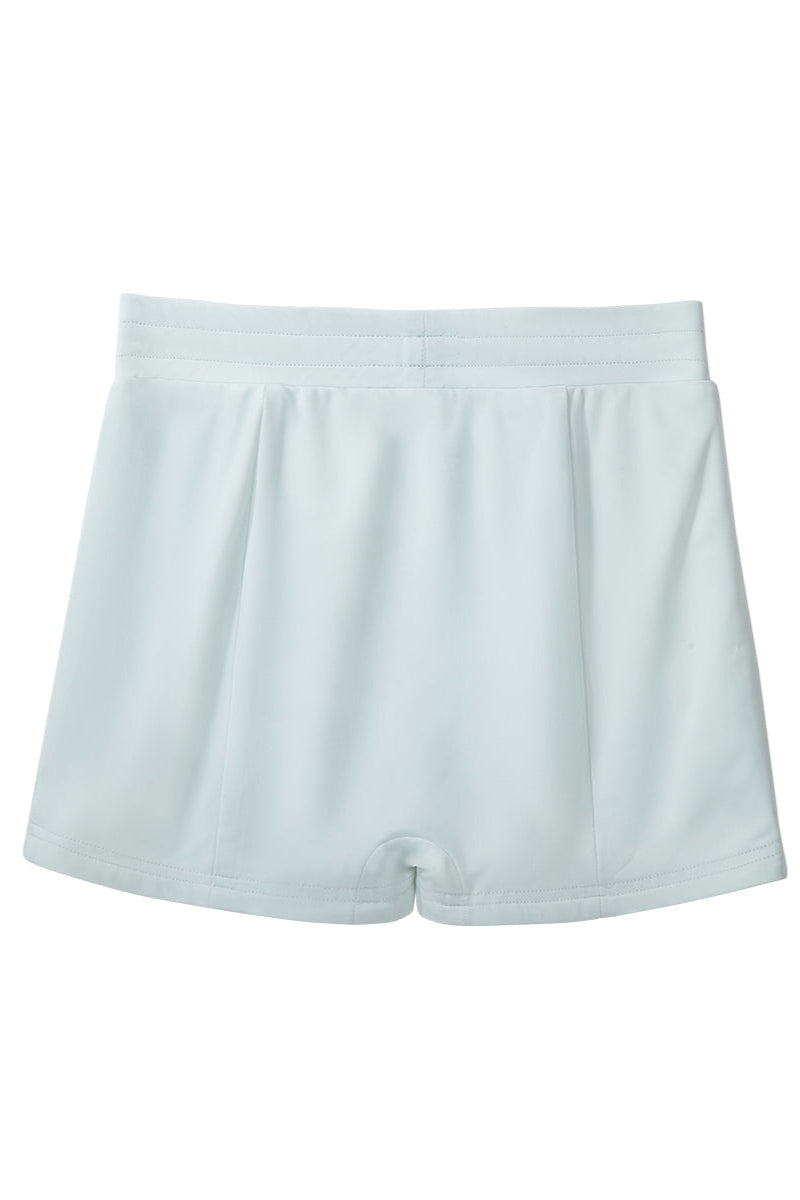 [pre-order Item] Pure White Split Three-piece Swimsuit