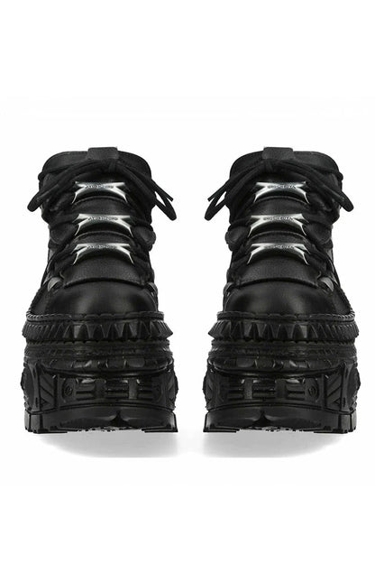 Y2k Dark Mode Design Platform Sneakers