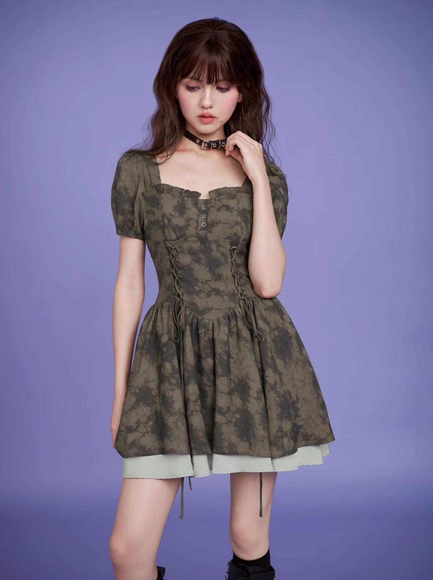 [pre-order] Camouflage Fighting Spirit Dress