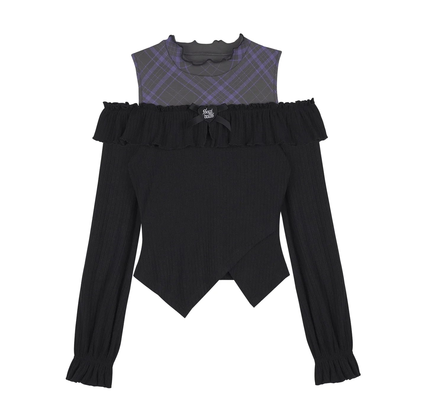 Dark Girl Off Shoulder Top