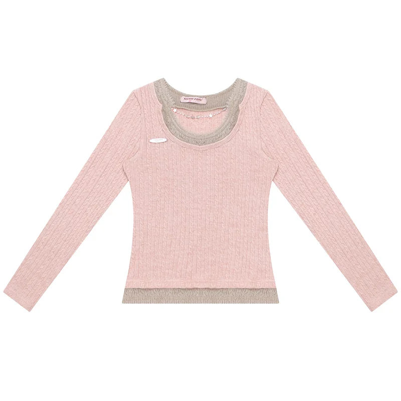 American Retro Slim Tops