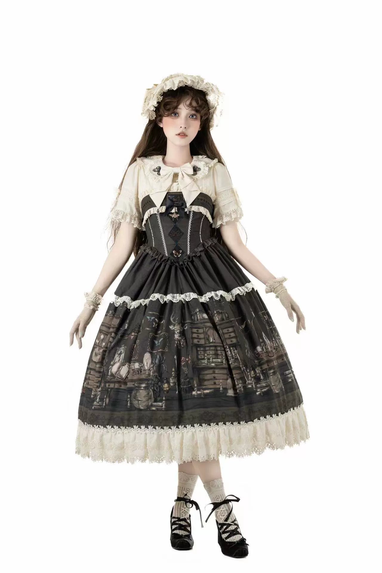 Spell Collection Room Stitch Fake Two Piece Dress