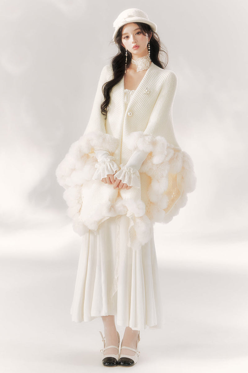 Open-neck Fishtail Dress