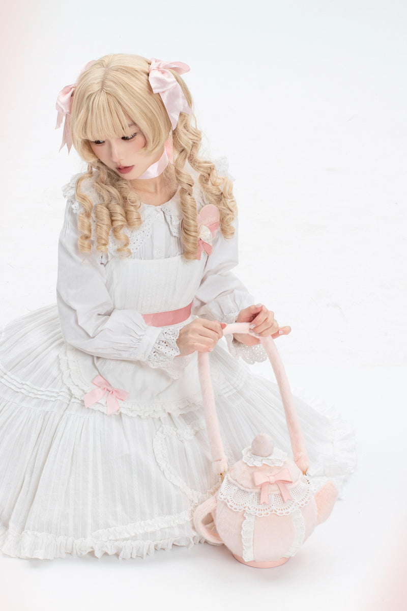 Pure Pink Teapot Bag
