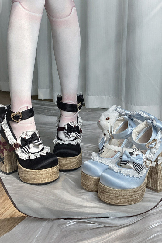 Alice's Adventure Retro Doll Lolita Heels