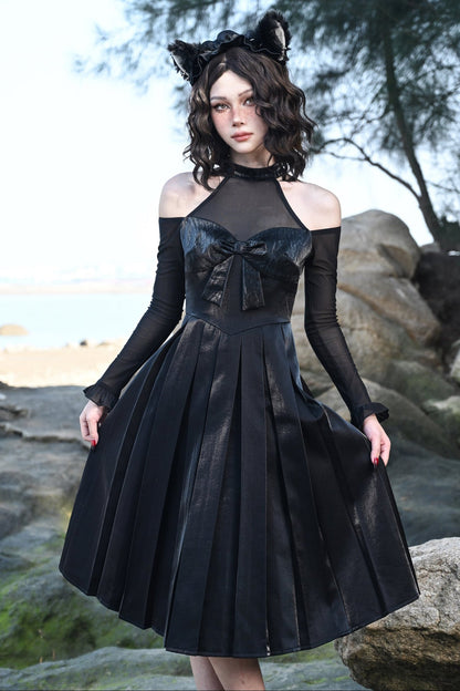 [pre-order] Off-shoulder Midi Dress